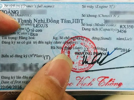 Không Có Đăng Ký Xe Ô Tô Phạt Bao Nhiêu? Quy Định và Mức Phạt Mới Nhất