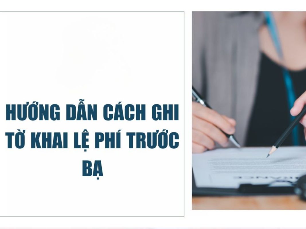 Cách Ghi Tờ Khai Lệ Phí Trước Bạ Ô Tô Chuẩn Nhất