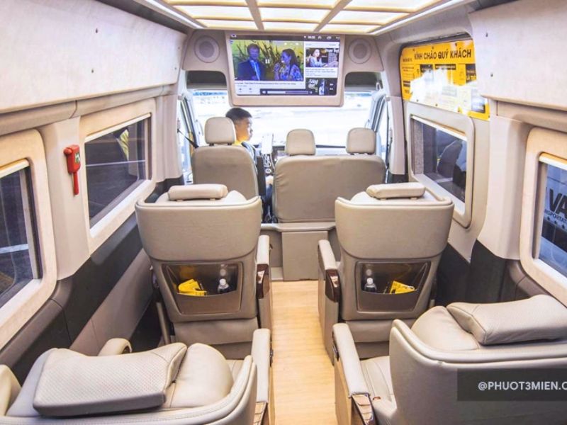 Đón trả khách tại các điểm thuận tiện