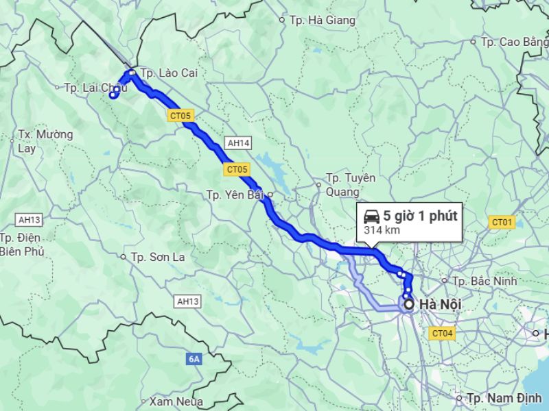 Thông Tin Tuyến Xe Limousine Hà Nội – Sa Pa