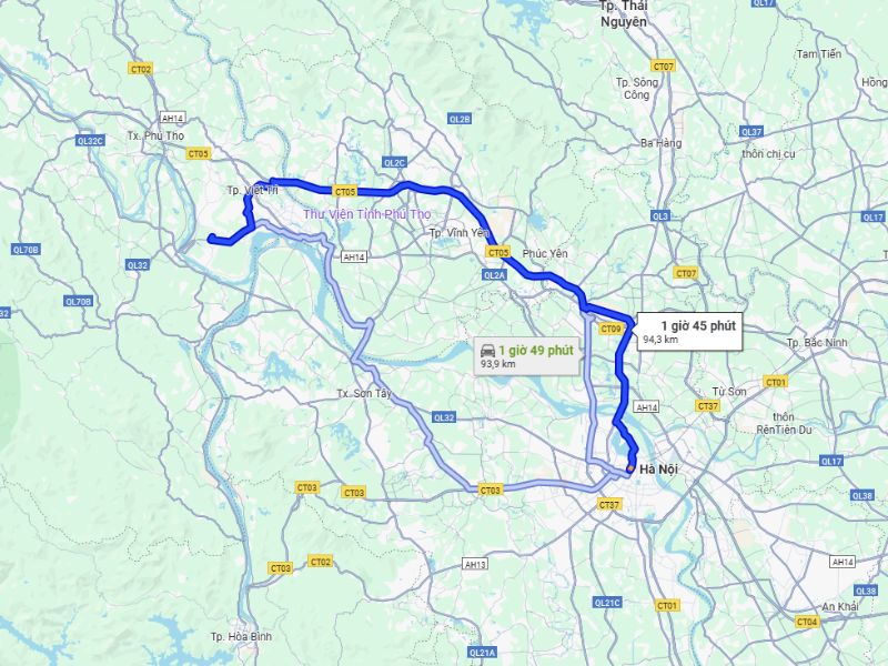 Xe Limousine Hà Nội Lâm Thao Cao Cấp, Thoải Mái