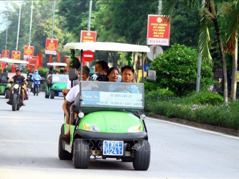 Phạm vi xe điện 4 bánh được phép hoạt động