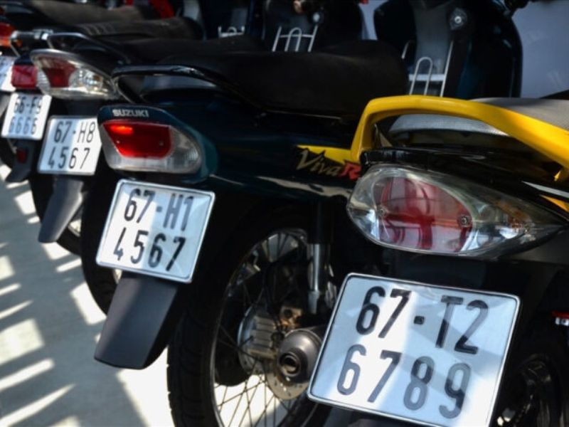 Quy định về biển số định danh áp dụng tại An Giang