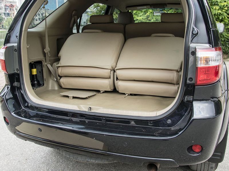 Cơ chế mở cốp sau trên Toyota Fortuner theo từng đời xe