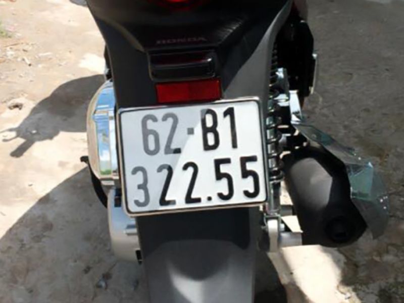 Cấu trúc chung của biển số xe Long An