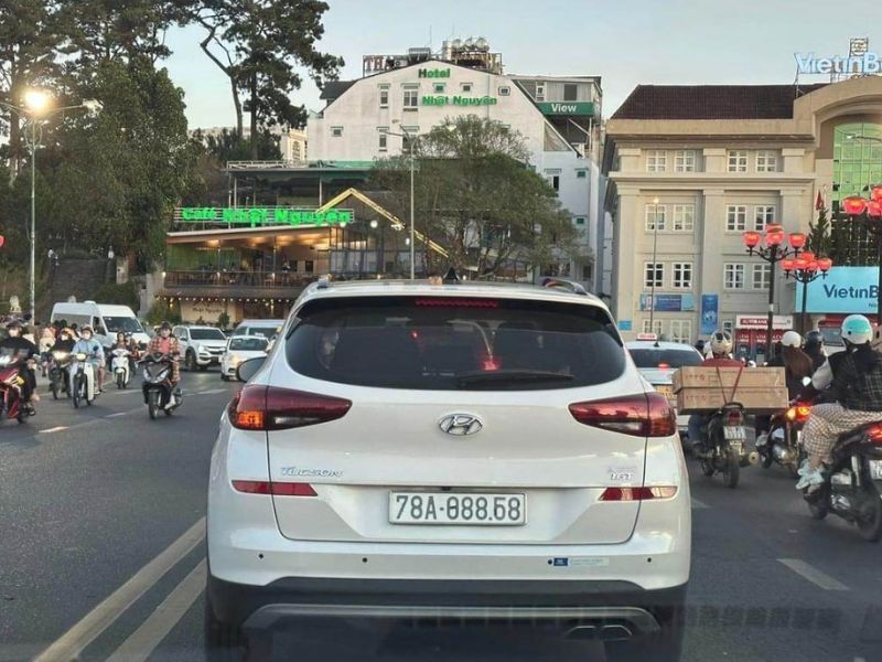 Cấu trúc chung của biển số xe Phú Yên