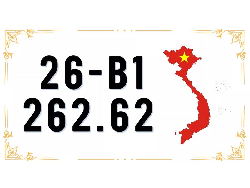 Cấu trúc chung của biển số xe Sơn La