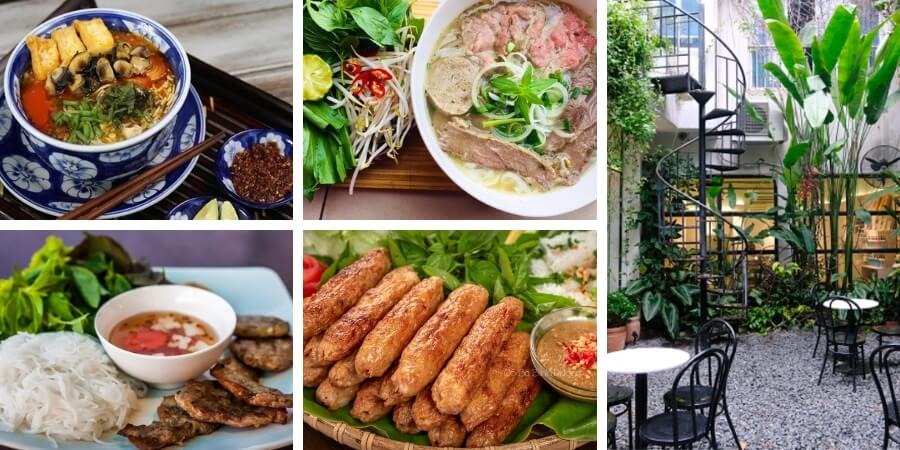 Kinh nghiệm đi vườn hoa Nhật Tân khám phá ẩm thực