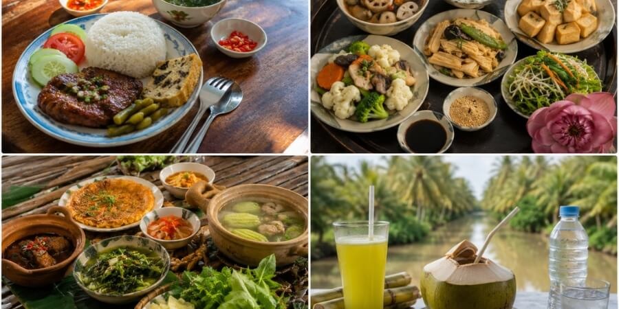Kinh nghiệm đi núi Cấm khám phá ẩm thực 