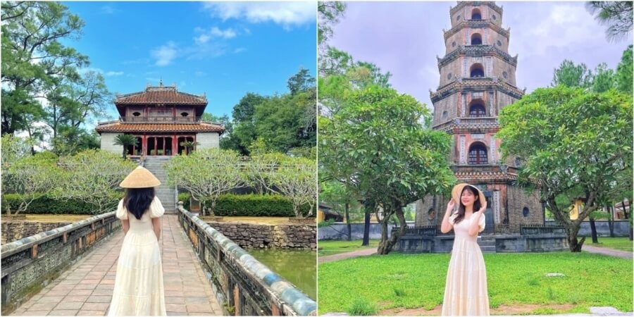 Kinh nghiệm đi chùa Thiên Mụ góc sống ảo