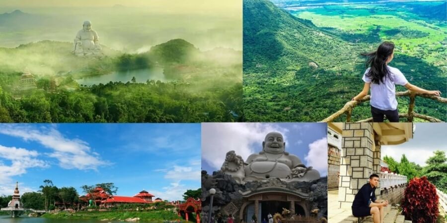 Kinh nghiệm đi núi Cấm nhiều góc sống ảo