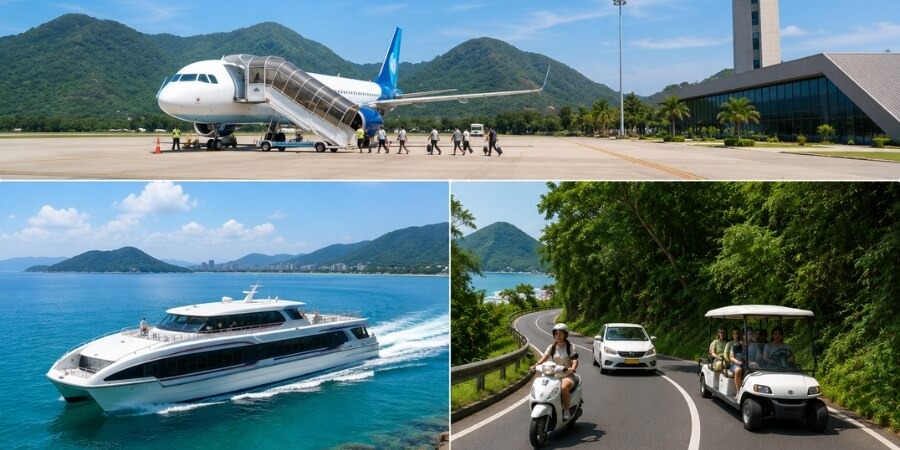 Kinh nghiệm đi vườn quốc gia Côn Đảo phương tiện di chuyển