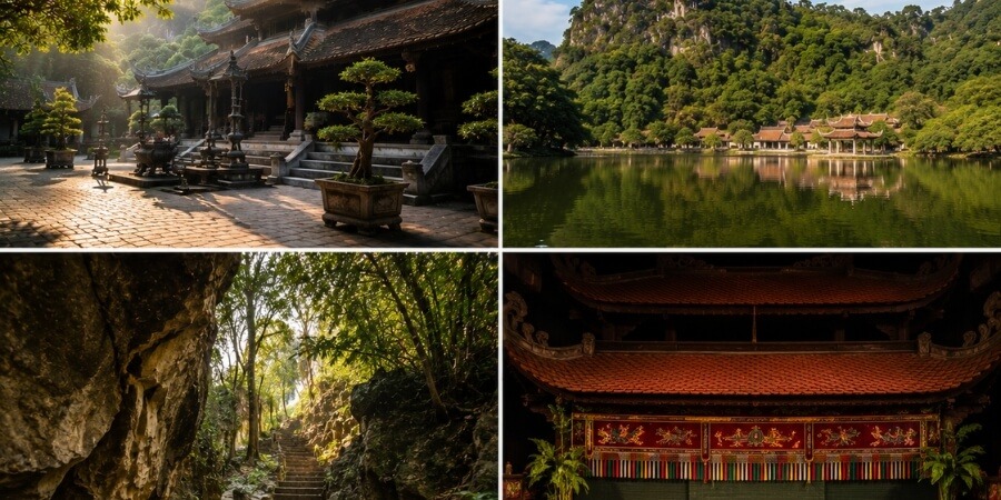 Kinh nghiệm di chùa Thầy khám phá cảnh quan