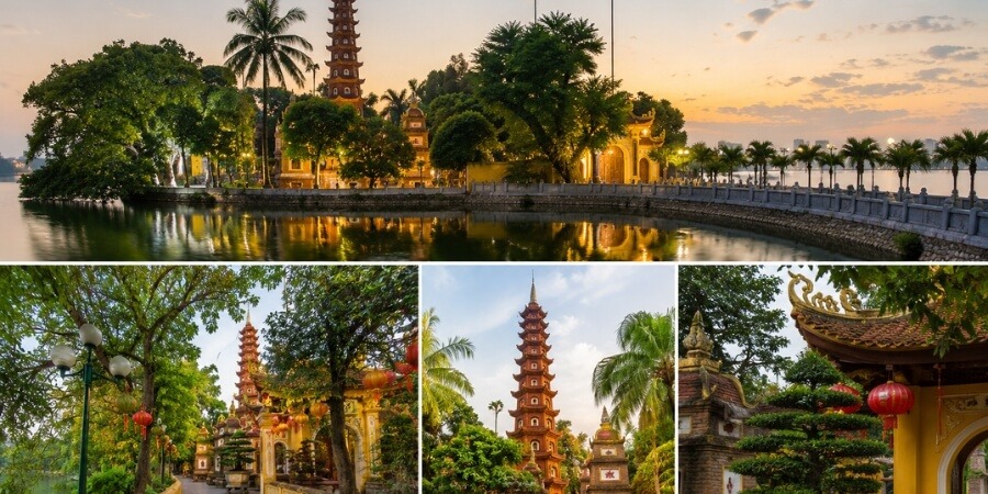Kinh nghiệm đi chùa Trấn Quốc tham quan chùa cổ