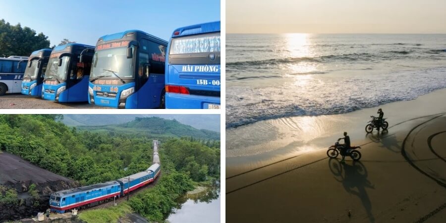 Kinh nghiệm đi du lịch đồ sơn hải phòng phương tiện di chuyển ra biển Đồ Sơn