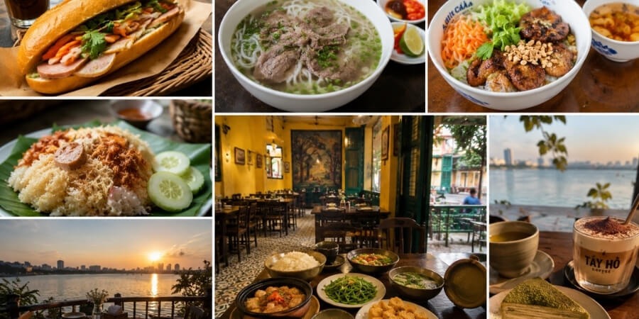 Kinh nghiệm đi chùa Trấn Quốc ẩm thực quanh chùa