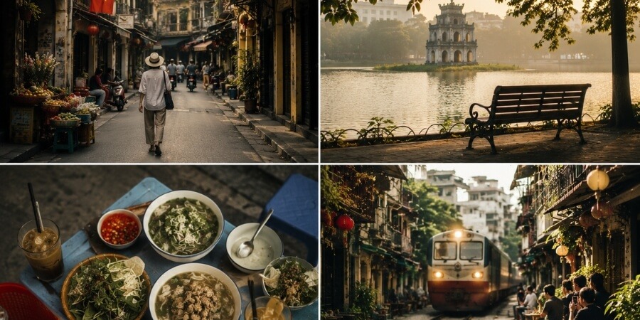 Kinh nghiệm đi du lịch Hà Nội những con phố cổ