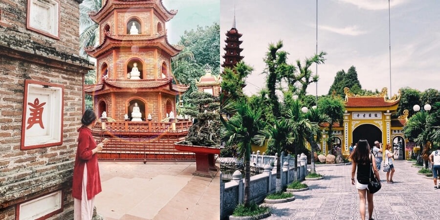 KInh nghiệm đi chùa Trấn Quốc góc chụp nên thử