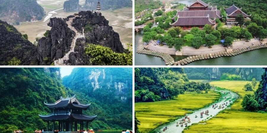 Kinh nghiệm đi du lịch Tràng An Ninh Bình núi non, sông nước