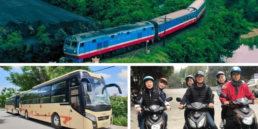 Kinh nghiệm đi du lịch Tràng An Ninh Bình phương tiện di chuyển