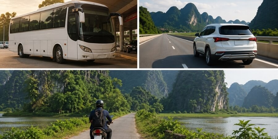 Kinh nghiệm đi du lịch tràng an bái đính phương tiện đến Tràng An