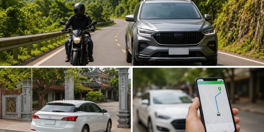 Kinh nghiệm đi chùa bằng các phương tiện