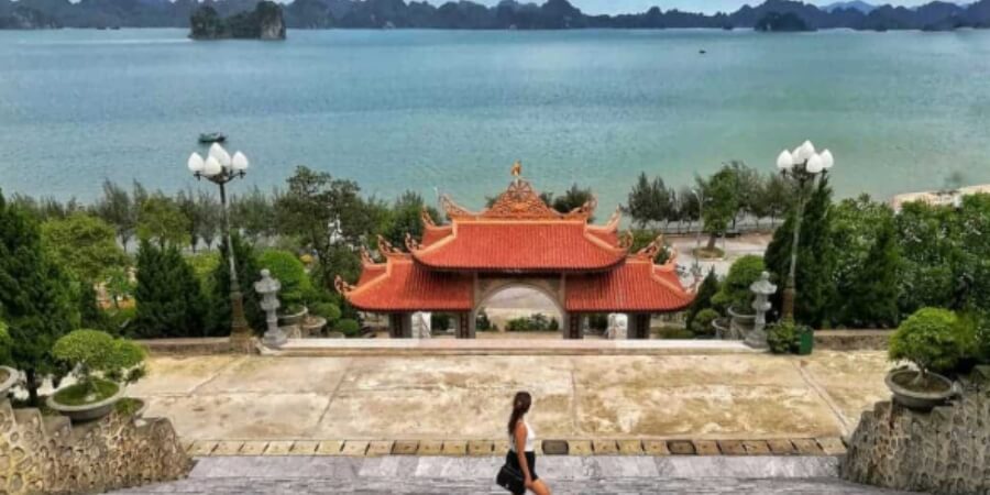 kinh nghiệm đi chùa cái bầu