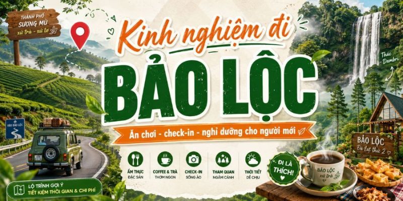 kinh nghiệm đi bảo lộc