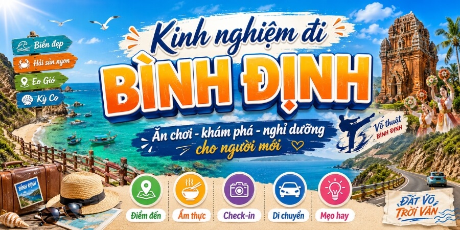 kinh nghiệm đi bình định