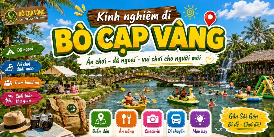 kinh nghiệm đi bò cạp vàng