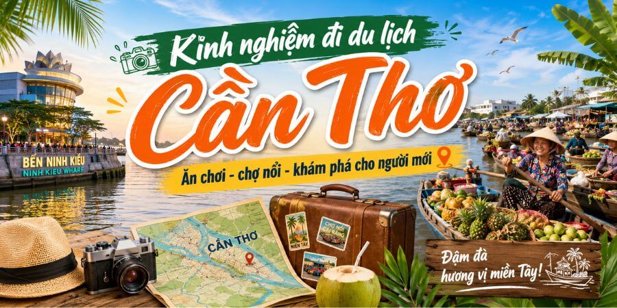 Kinh nghiệm du lịch Cần Thơ